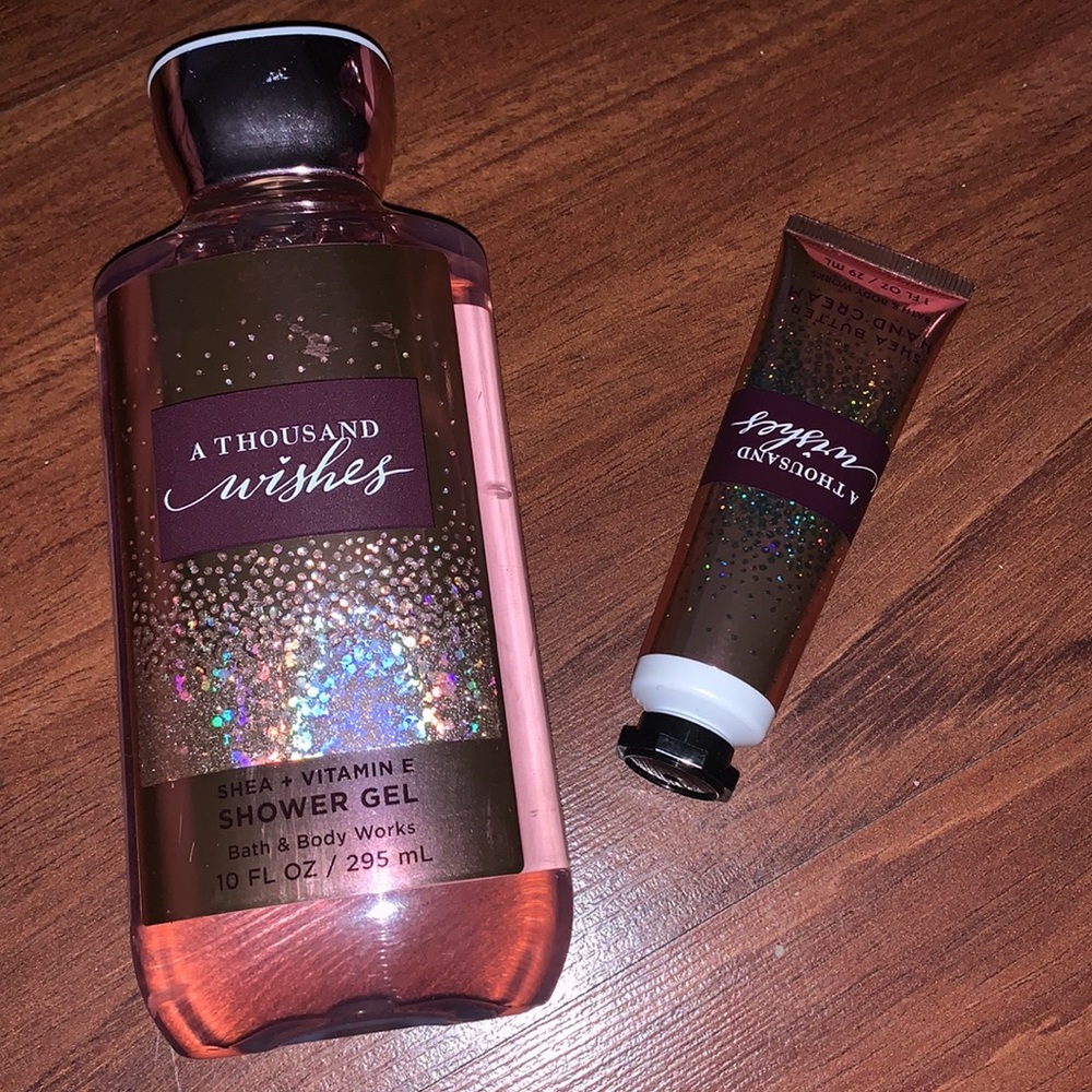 Bath and Body Works Shower Gel and Hand Cream